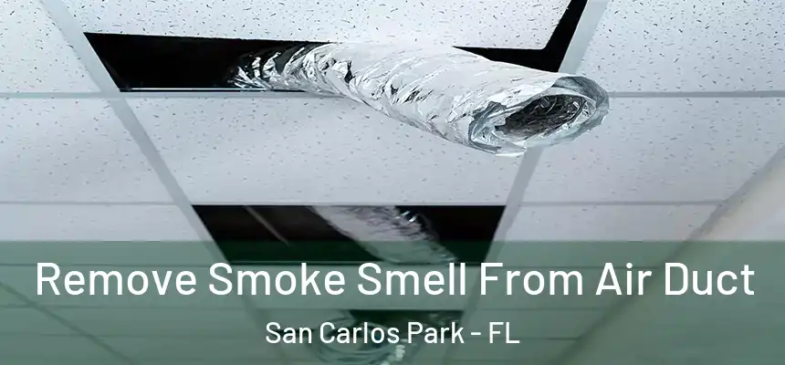 Remove Smoke Smell From Air Duct San Carlos Park - FL